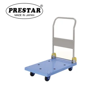 PRESTAR รถเข็นพื้นพลาสติกสีฟ้า 150 kg. Made in Japan