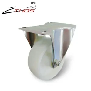 ลูกล้อไนล่อน PWA แป้นตาย