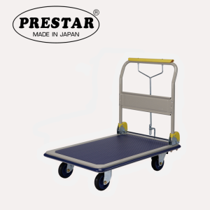 PRESTAR NF-HP301 รถเข็นพื้นเหล็ก รุ่นมีเบรกมือ 300 kg. Made in Japan