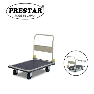 PRESTAR รถเข็นพื้นเหล็ก รุ่นมีเบรกมือ 300 kg. Made in Japan