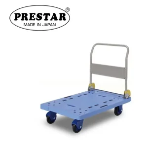 PRESTAR รถเข็นพื้นพลาสติกสีฟ้า 300 kg. Made in Japan