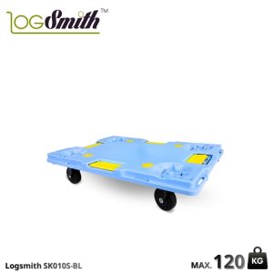 รถเข็นพื้นพลาสติก  รุ่นมาตรฐาน ไม่มีมือจับ