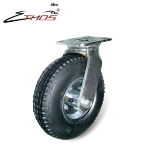 ล้อยางเติมลม ชนิดแป้นหมุน