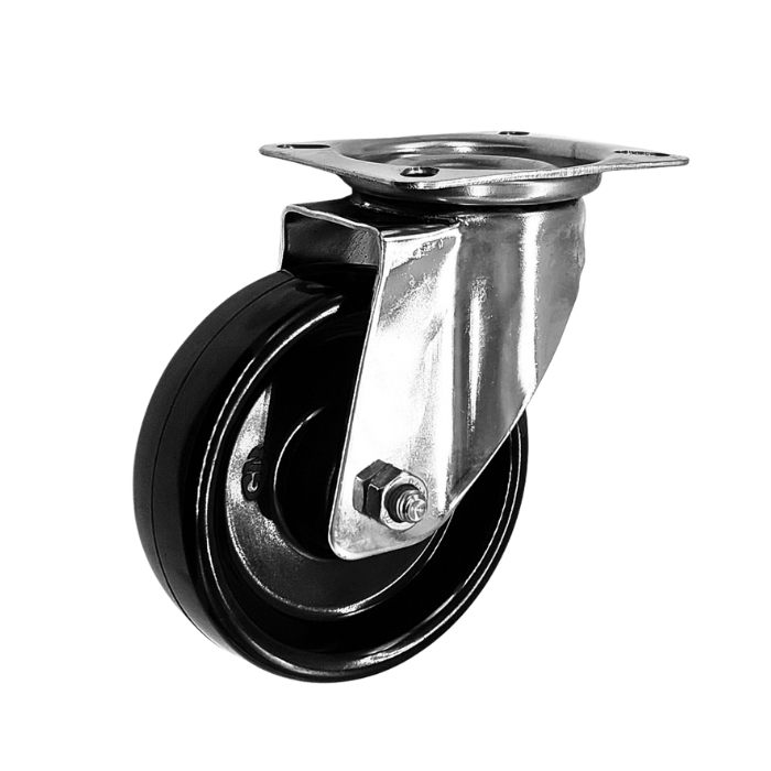 ลูกล้อทนความร้อนสูง โครงสแตนเลส ขาปั๊ม