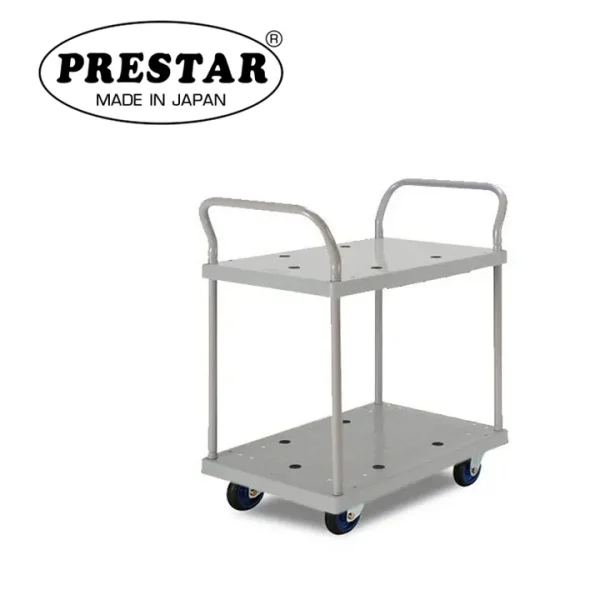 รถเข็นพื้นพลาสติก 2 ชั้น