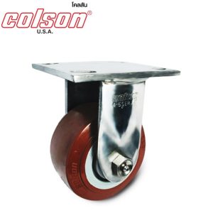 ลูกล้อพียู PUD สแตนเลส แป้นตาย