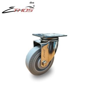 ลูกล้อยางเทา PRX แป้นหมุน